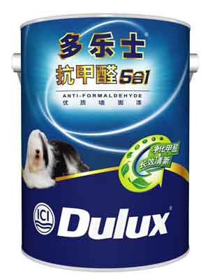 多乐士抗甲醛5合1墙面漆